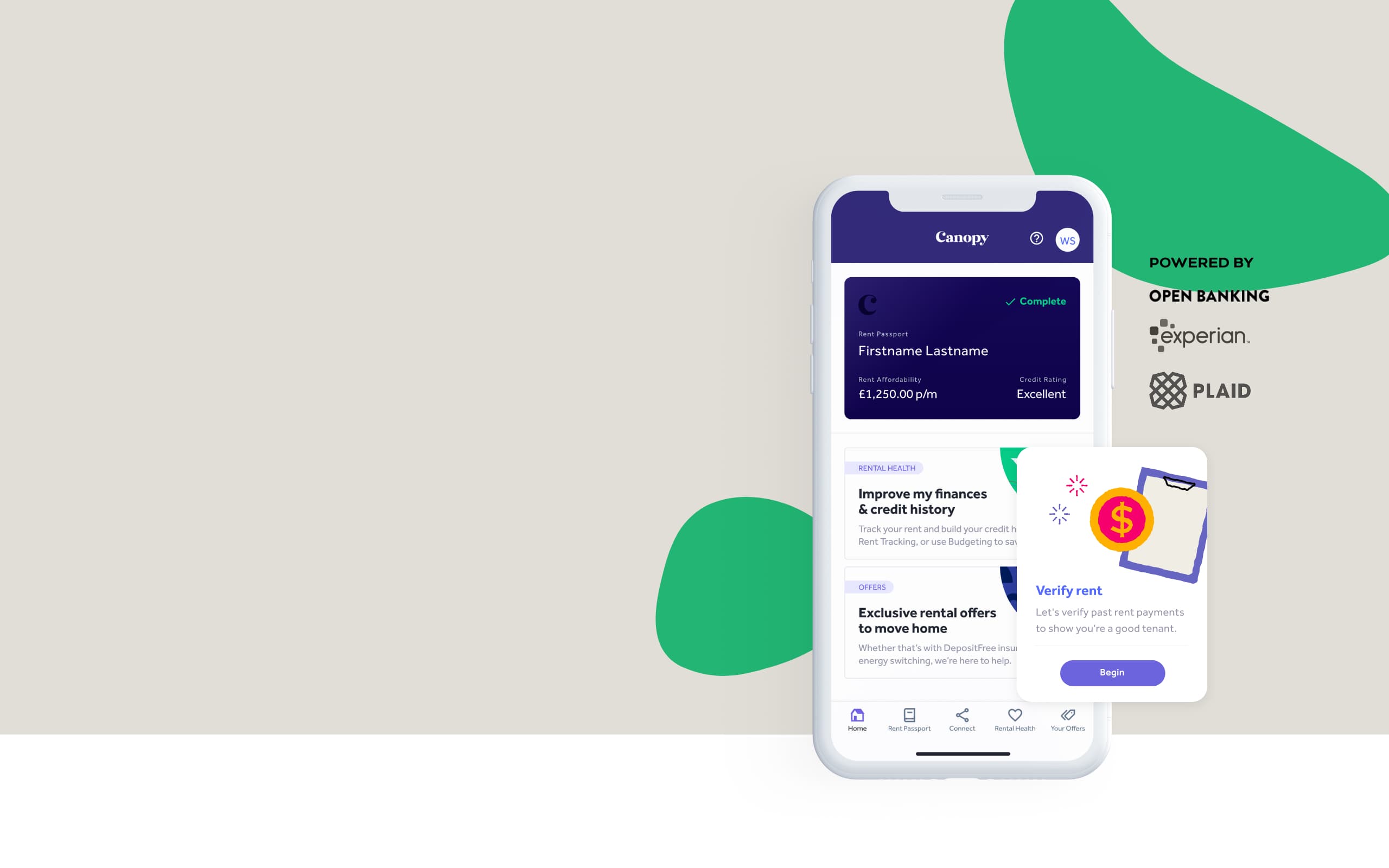Canopy rent passport campaign